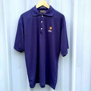 VERSACE • mens navy blue polo XXL •
